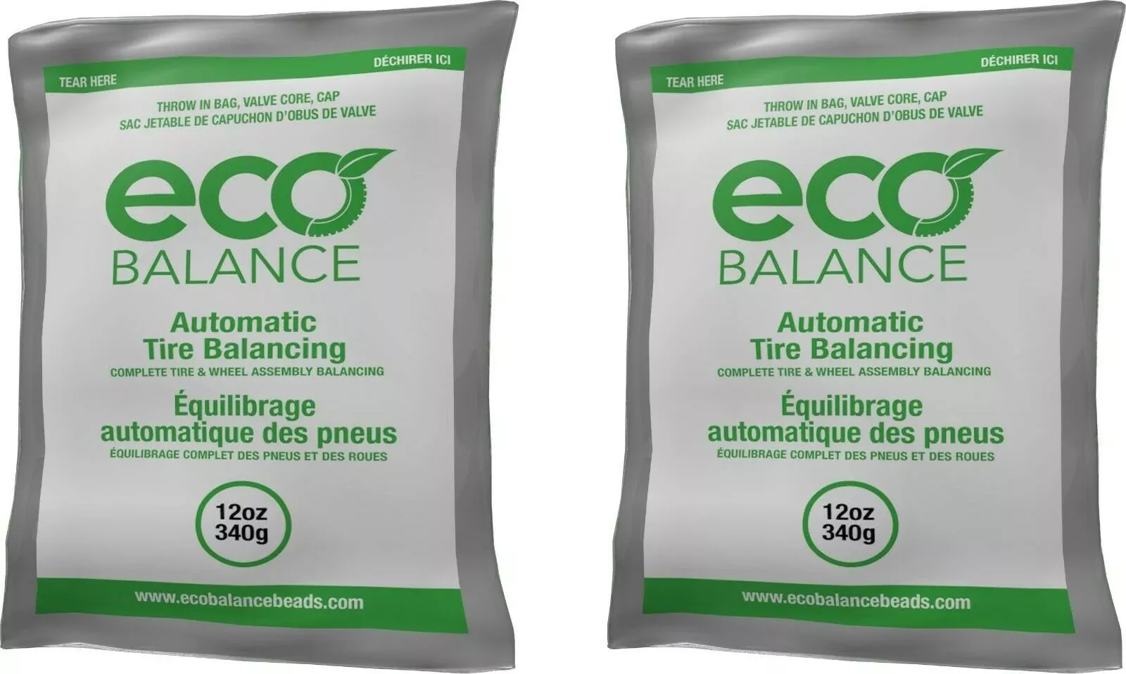 ECO Balance 12EB Tire Balancing Beads 12 oz (2 Bags)