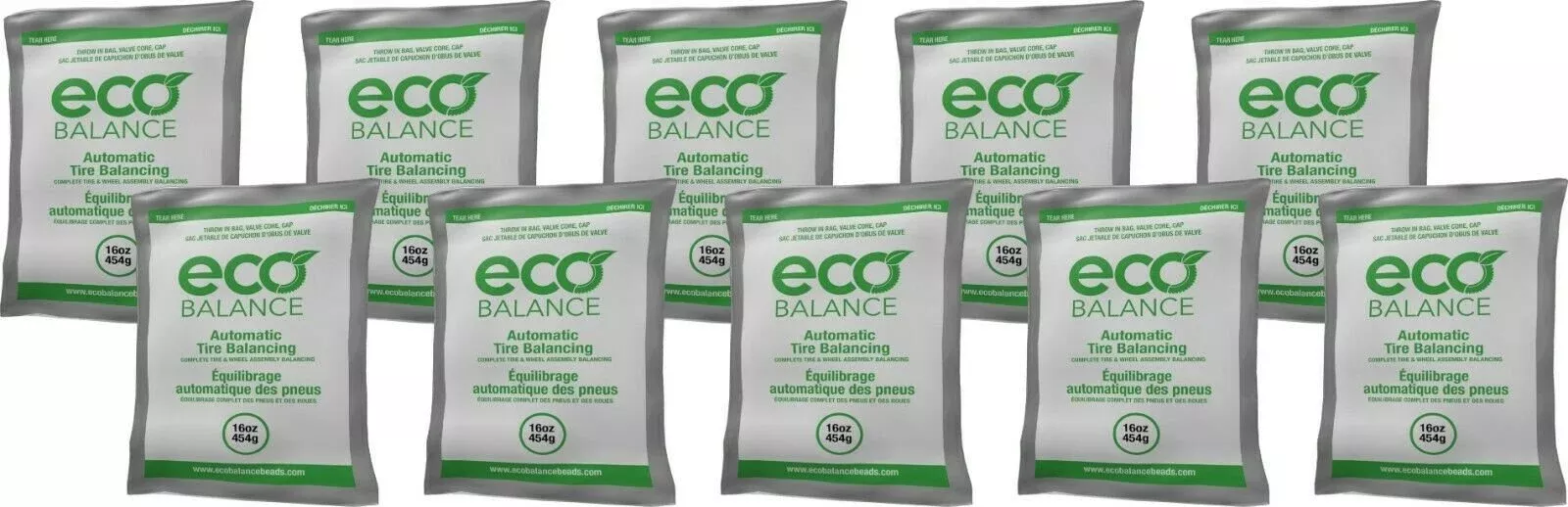 ECO Balance 16EB Tire Balancing Beads 16 oz (10 Bags)