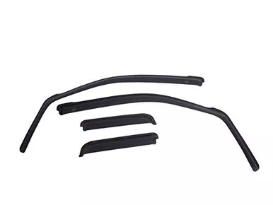 EGR 571695 4pc Window Vent Visors Rain Deflectors In Channel Matte Black