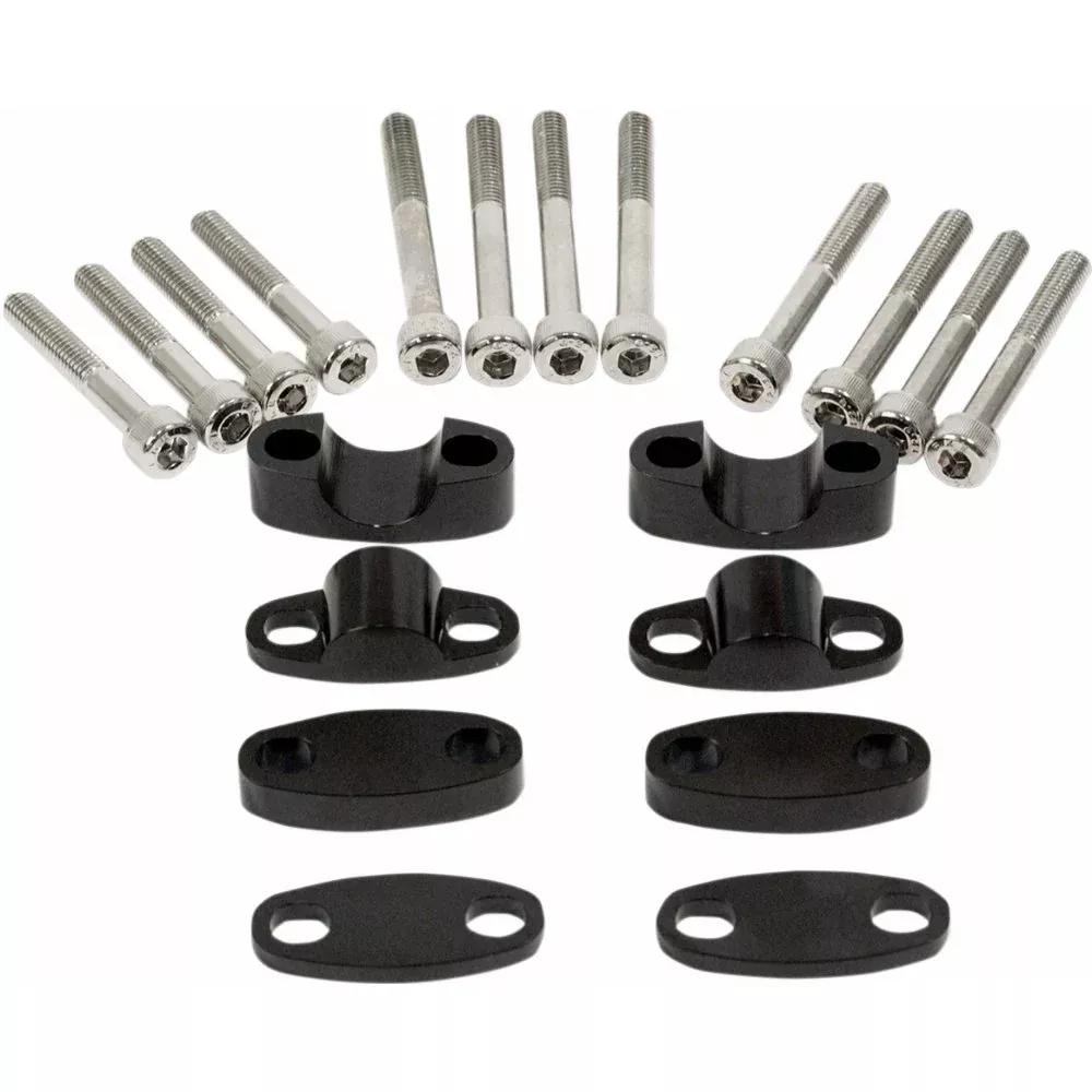 EMGO Aluminum Motorcycle Handlebar Riser Kit