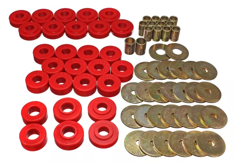 ES Body Mounts - Red