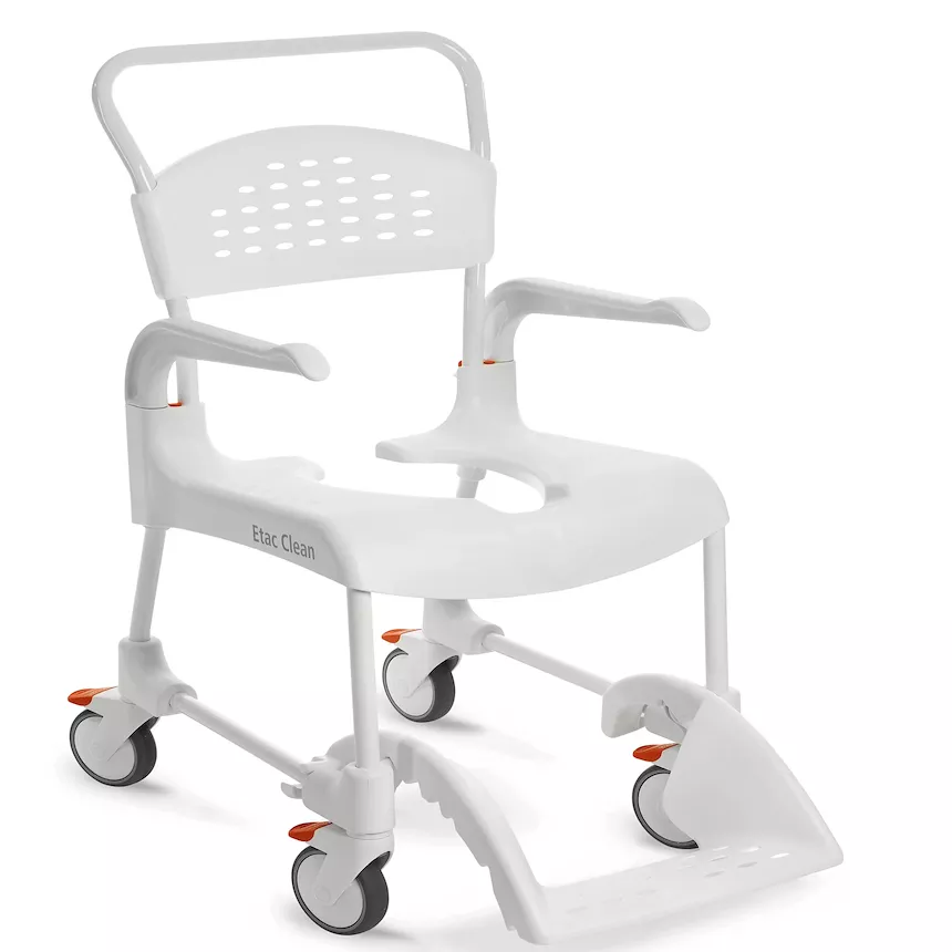Etac Clean Shower Commode Chair - Fixed Height