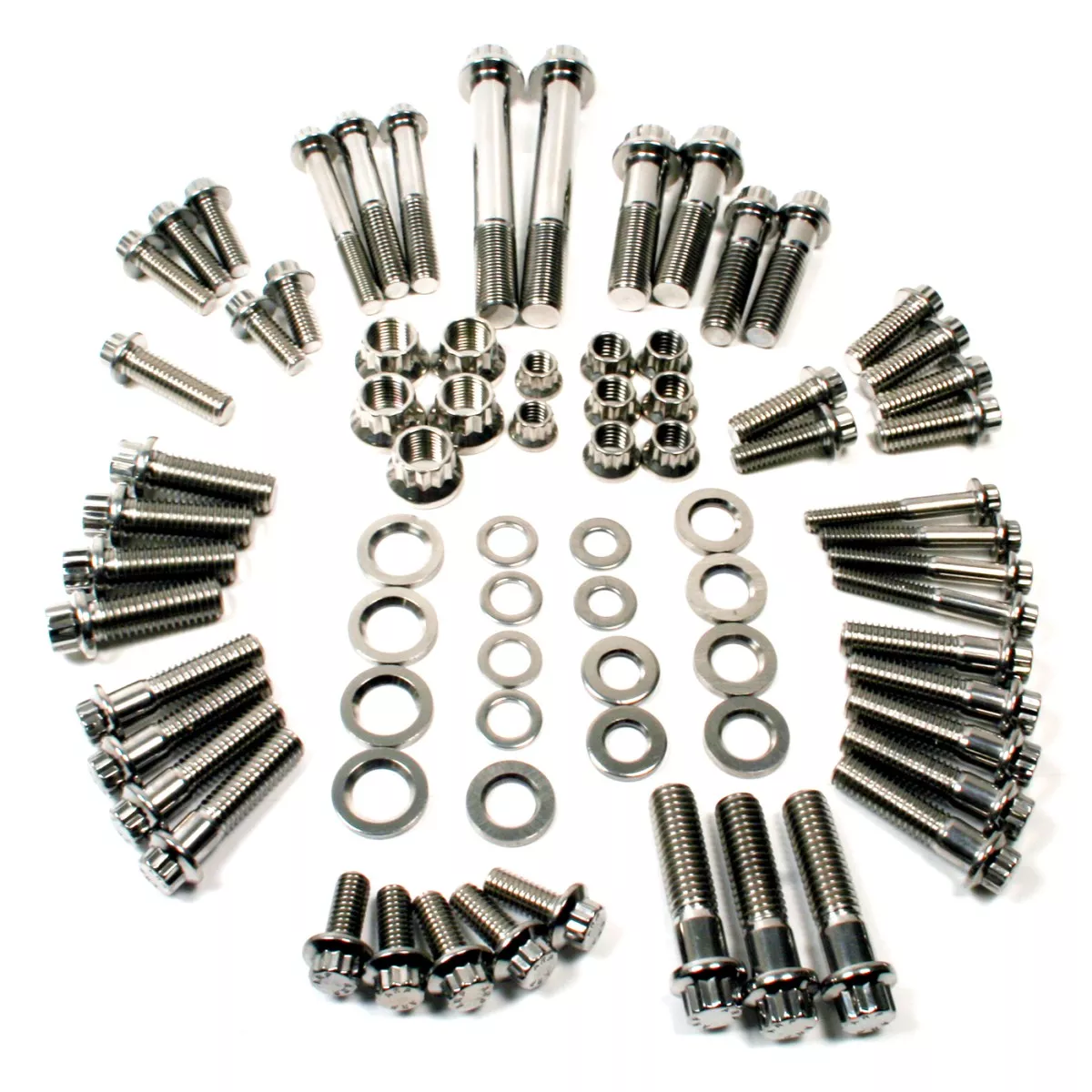 EVO CHASSIS & TRIM 12 POINT STAINLESS KIT