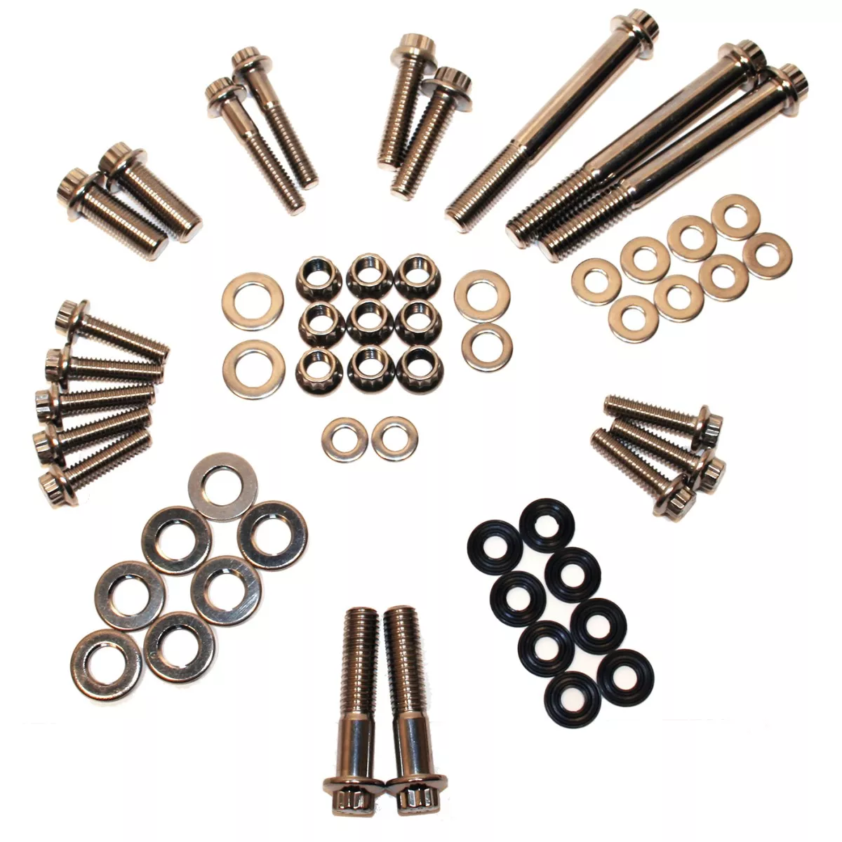 EVO Engine 12 point stainless steel kit