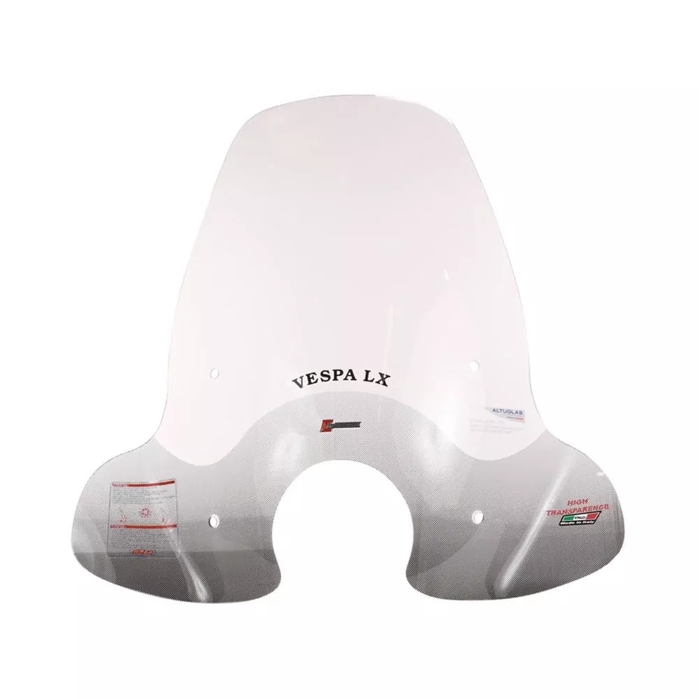 Faco, Windshield (Tall, Includes Hardware);Vespa LX