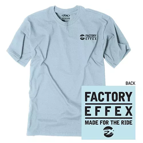 FACTORY EFFEX FX STAMPED T- SHIRT / ICE BLUE XL