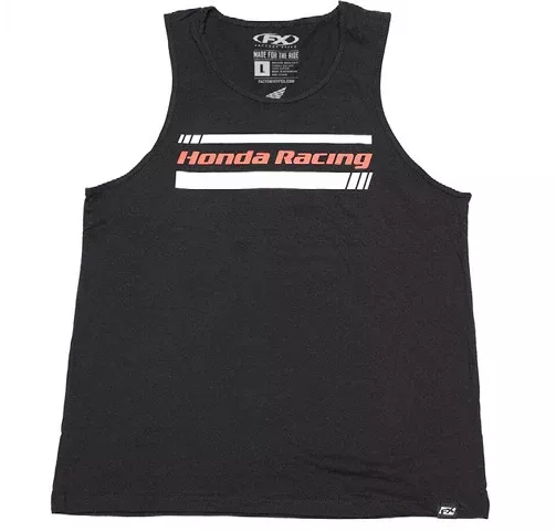 Factory Effex Honda Racing Men’s Tank Top Black (XXL)