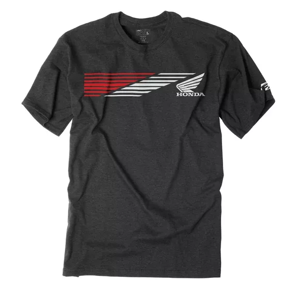FACTORY EFFEX HONDA SPEED T- SHIRT / HEATHER CHARCOAL (L)