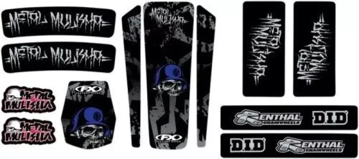 Factory Effex Metal Mulisha Trim Kits Universal Yamaha