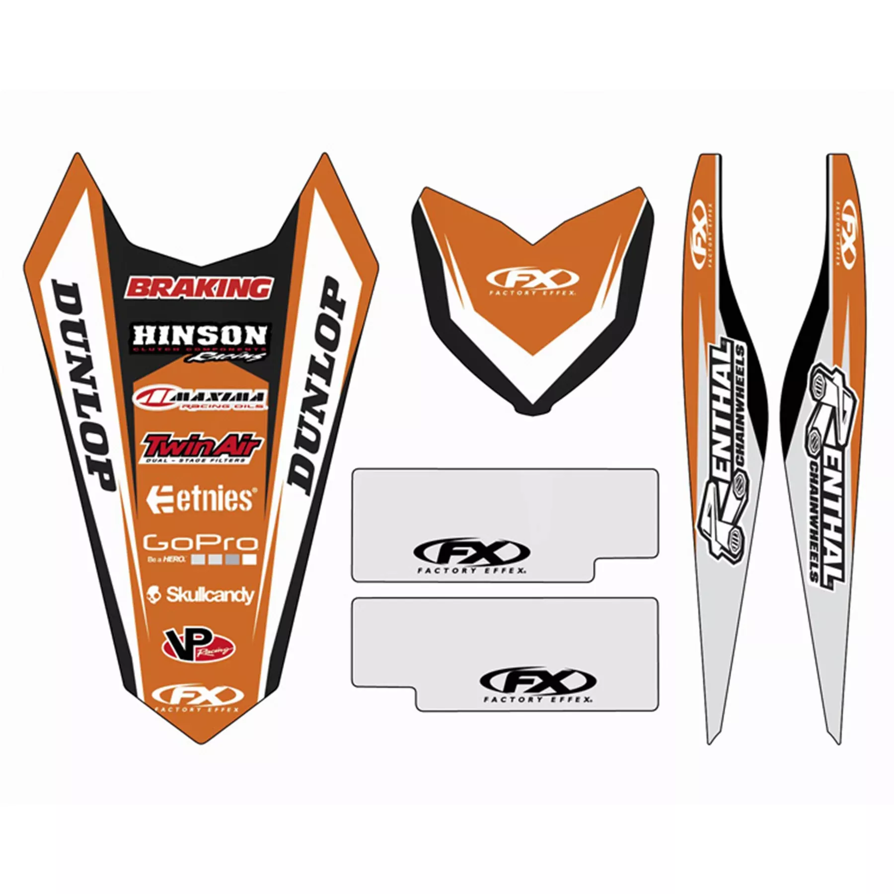 Factory Effex Standard Trim Kits 2015 (20" X 24" Sheets)