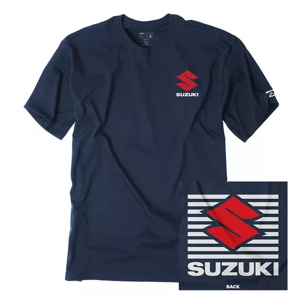 FACTORY EFFEX SUZUKI SHUTTER T- SHIRT /NAVY (L)