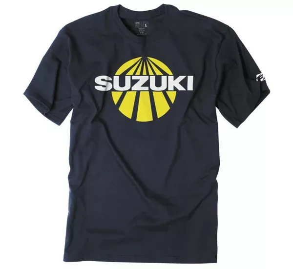 FACTORY EFFEX SUZUKI SUN T- SHIRT / NAVY (L)