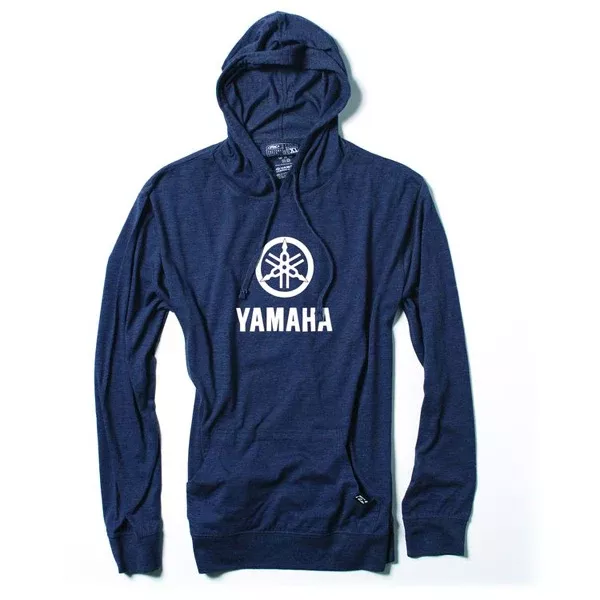 Factory Effex Yamaha Stack Lightweight Pullover Sweatshirt Navy (L)