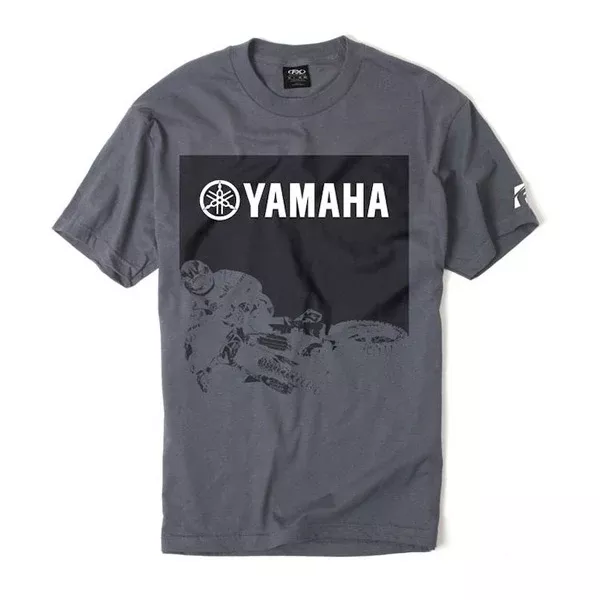 FACTORY EFFEX YAMAHA WHIP T- SHIRT / CHARCOAL (XXL)