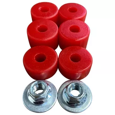 Fasst Flexx Handlebar Replacement Elastomer Kit Hard (Red)