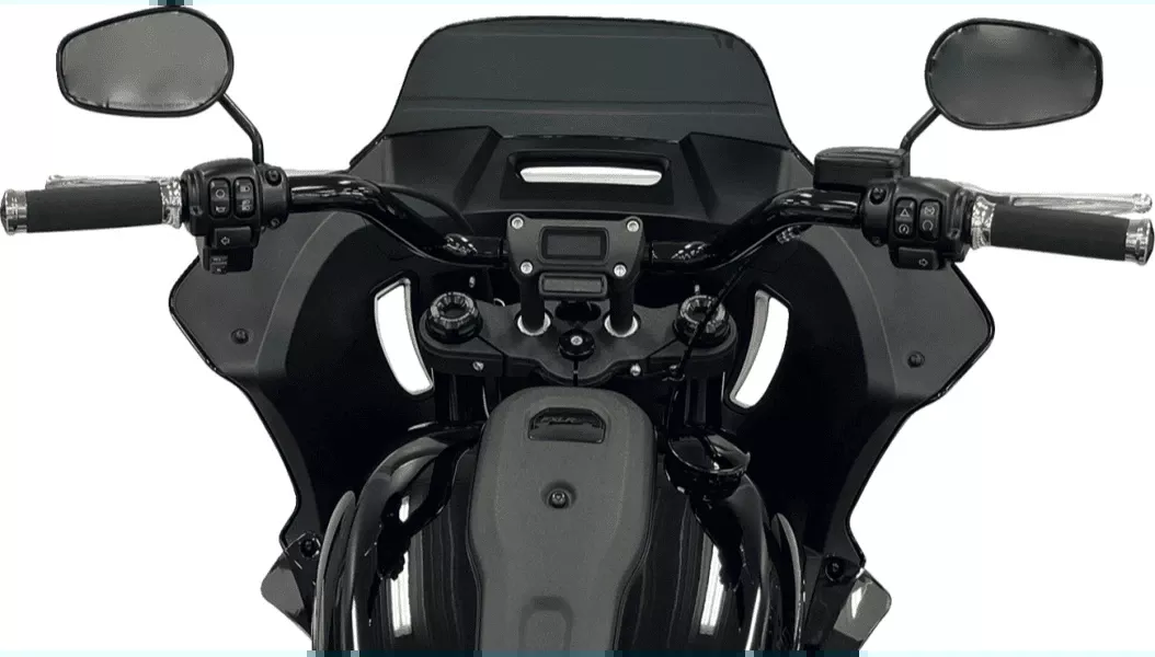 Fat Baggers 1-1/4" EZ Install Round Top Handlebars for '20-23 Harley Davidson Low Rider FXLRS, '22-23 FXLRST (Select Finish)