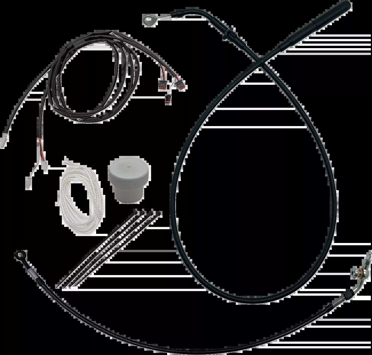 Fat Baggers Inc. EZ Installation Kit – +8″ – FLTR ’21-’23 – Black-119918-B