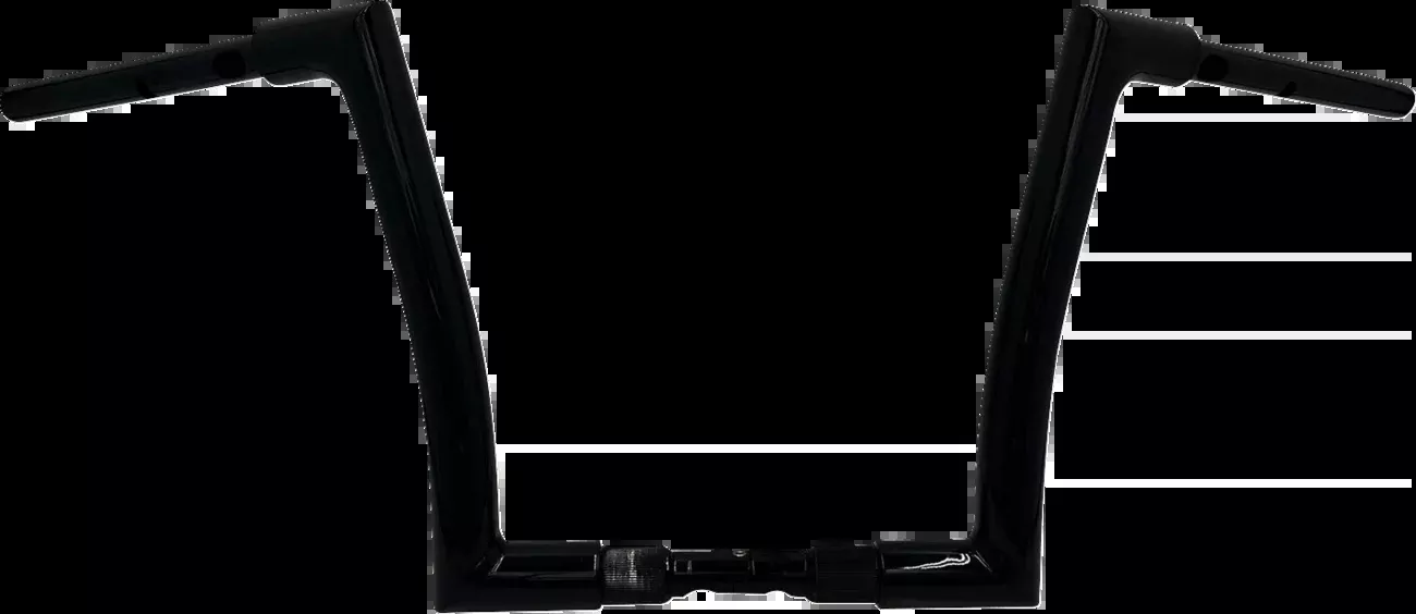 Fat Baggers Inc. Handlebar – Flat Top – 12″ – Black-648012-B