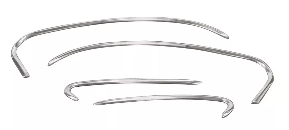 Fender and Cowl Trim Set; VSB