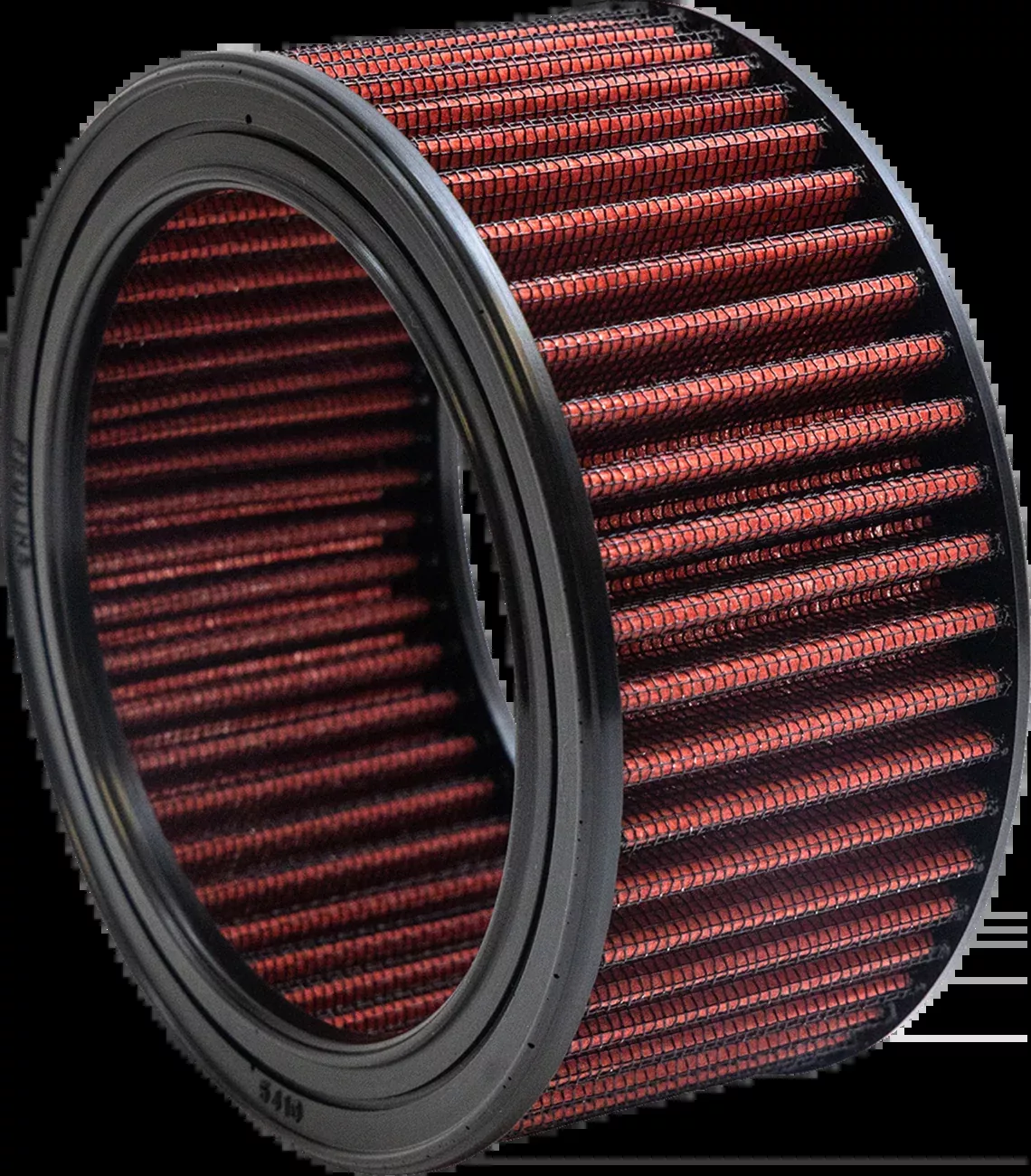 Feuling BA Series Replacement Red Round Air Filter for Harley Davidson