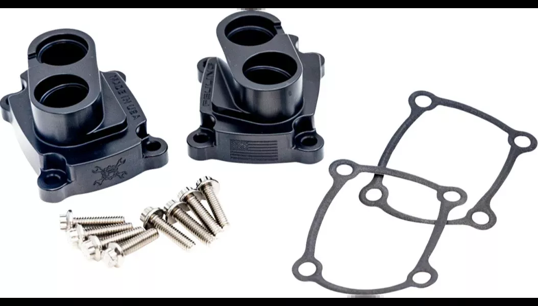 Feuling Lifter Block Covers - Black - M8