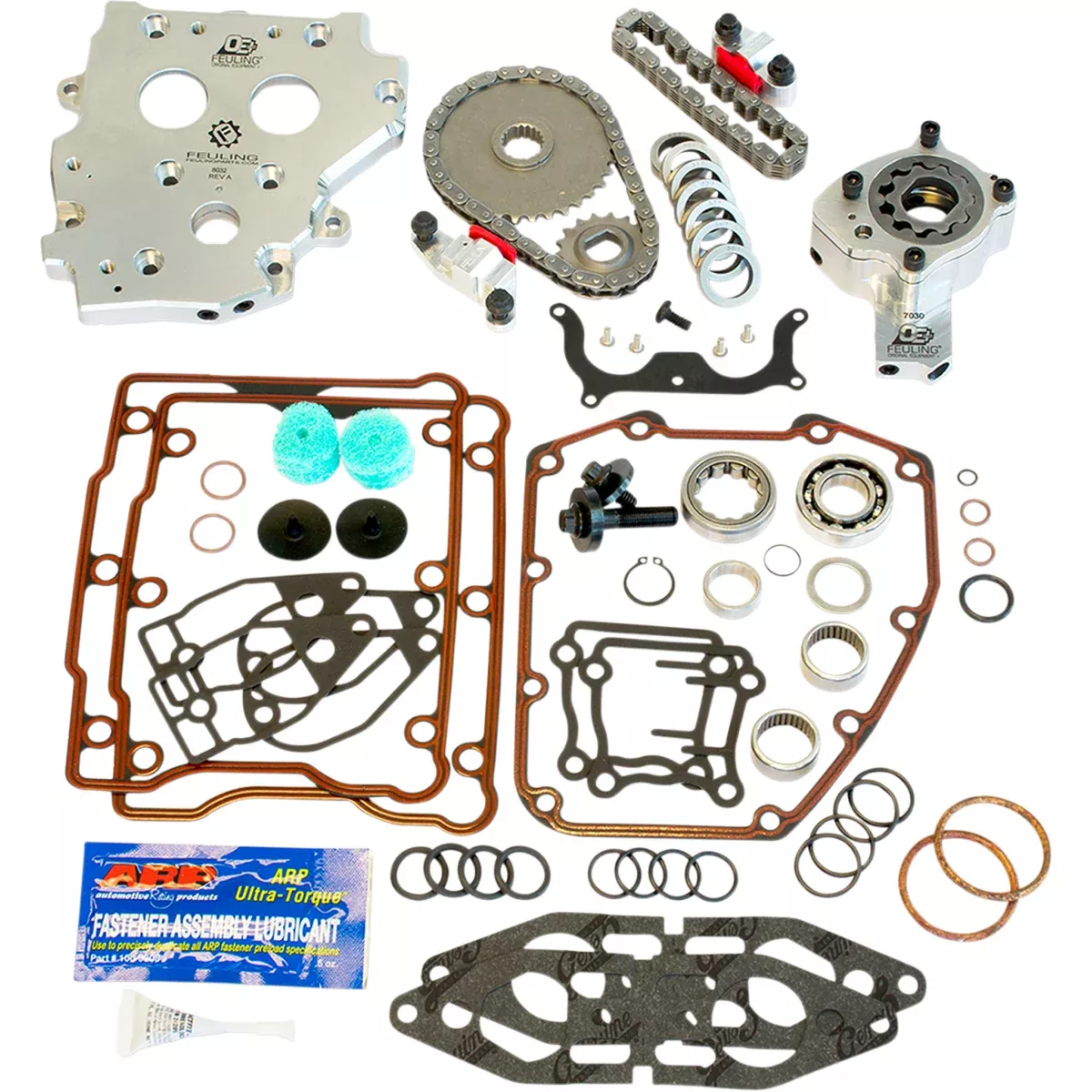 Feuling Oil Pump Corp. OE+ Hydraulic Tensioner Conversion Kit – 7090 For Harley Motorcycles 2001-2006