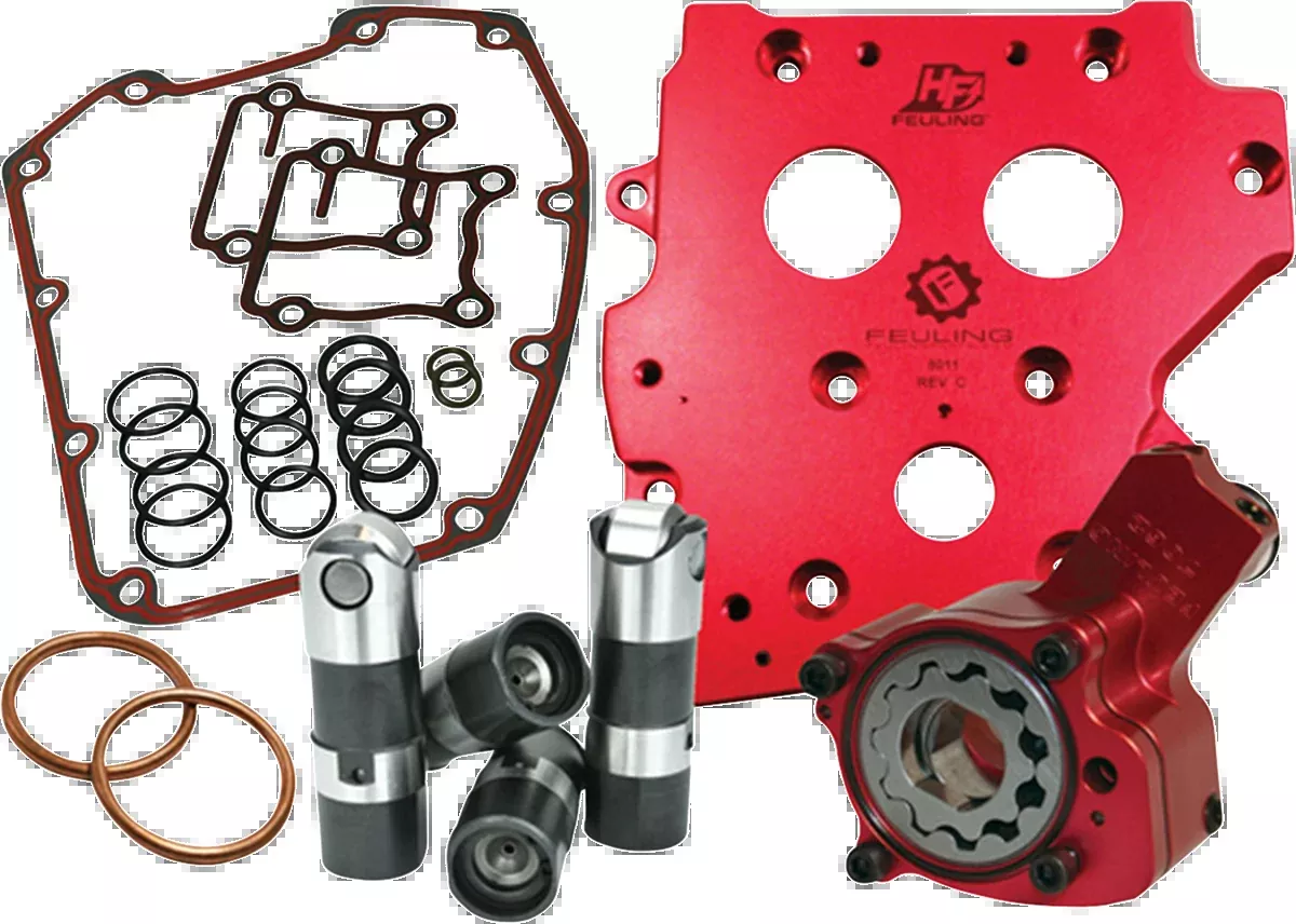 Feuling Race Series Conversion Camplate Oil System - Twin Cam - 7077ST