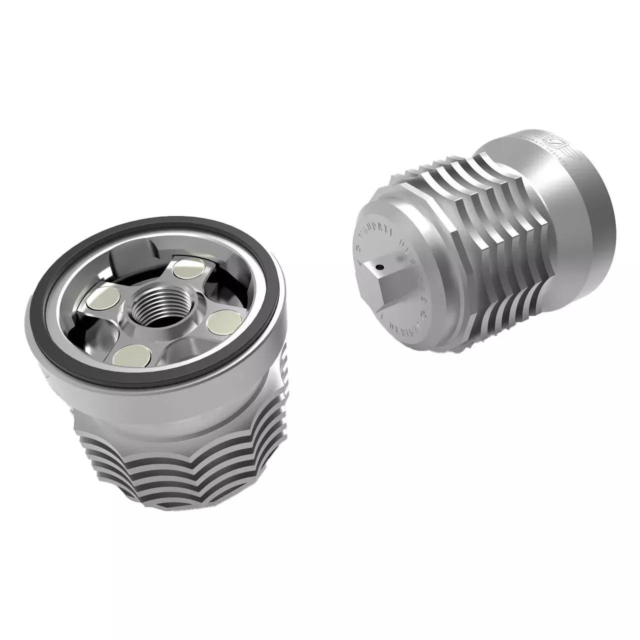 Figurati Reusable Performance Magnetic Oil Filter for ALL Harley-Davidson MODELS (1984-Present)(M8, TWIN CAM, EVO)