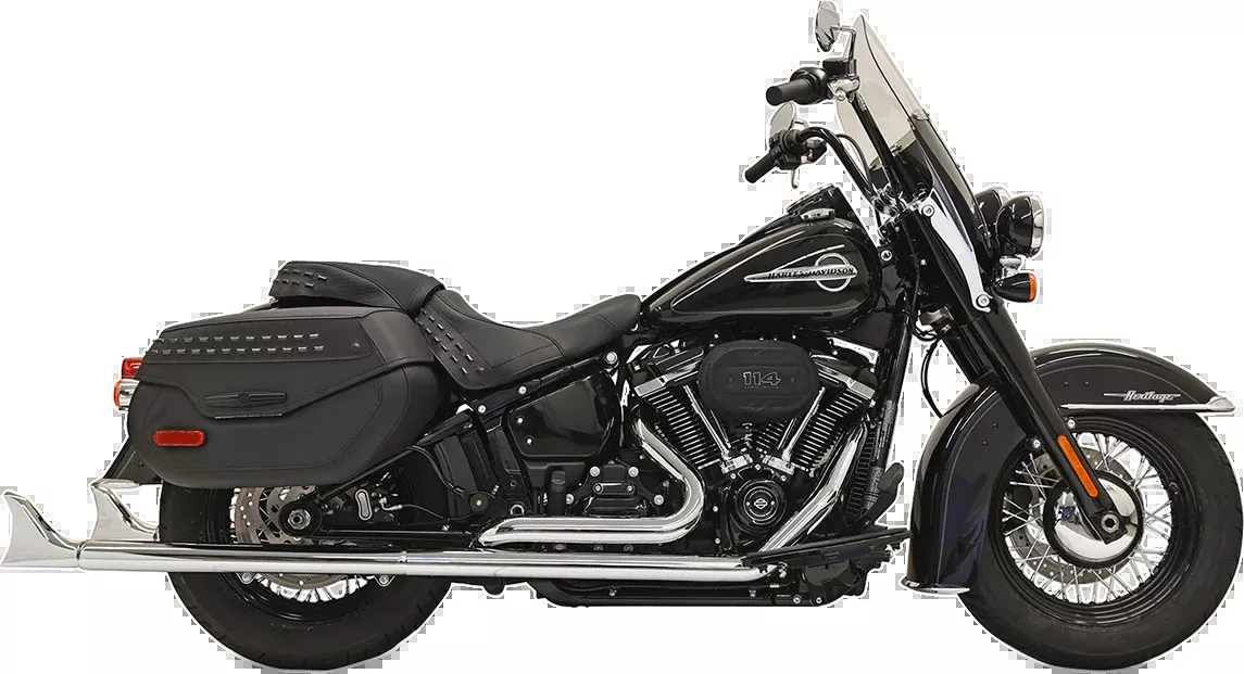 Fishtail Exhaust with Baffle – 33″