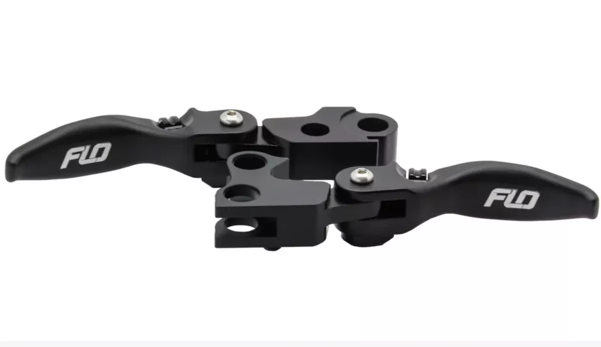 Flo Motorsports Shorty MX Lever SET Black - SHORTHD-809BLK