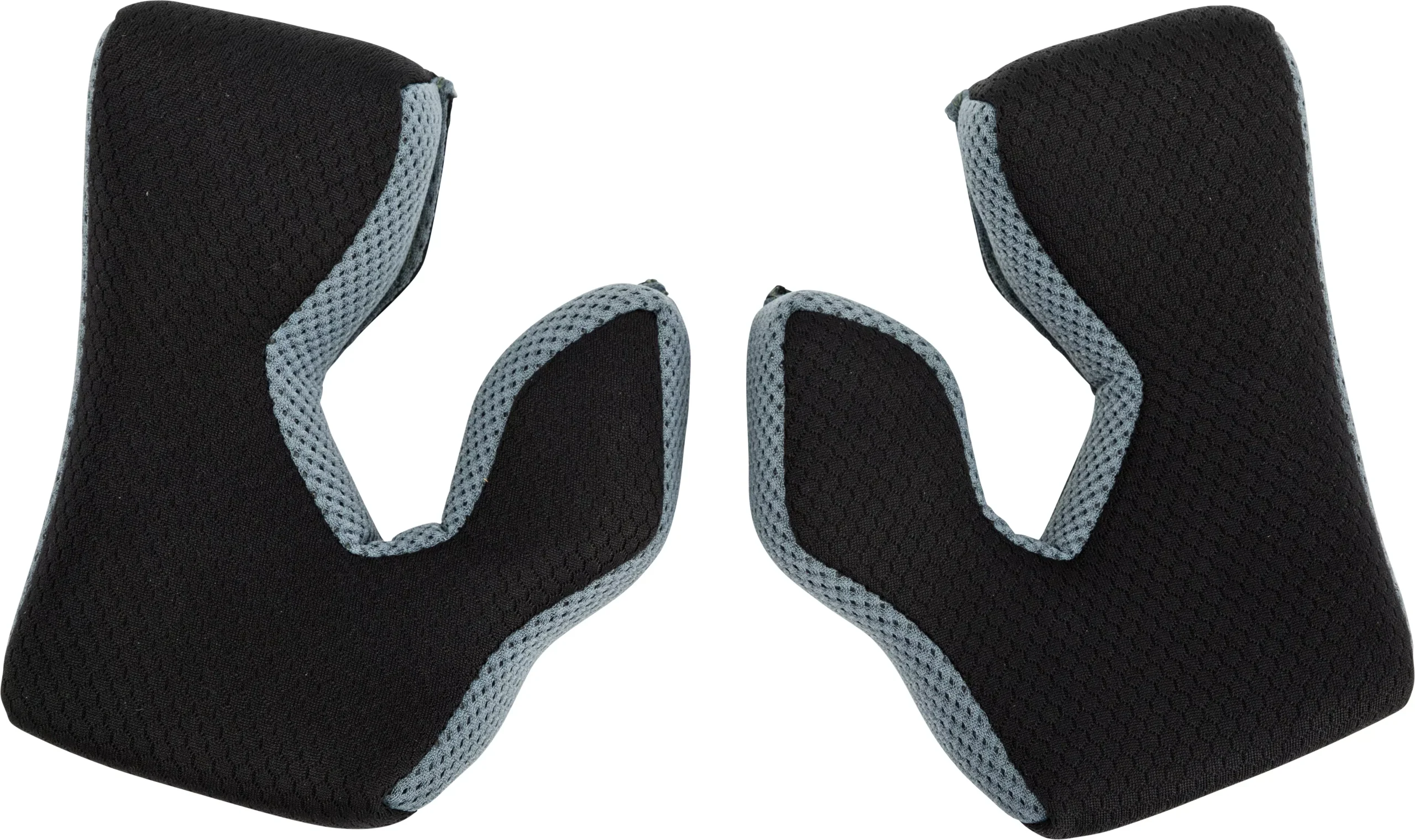 FLY RACING FORMULA CHEEK PAD BLACK/COOL GREY MD 45MM 73-47221M