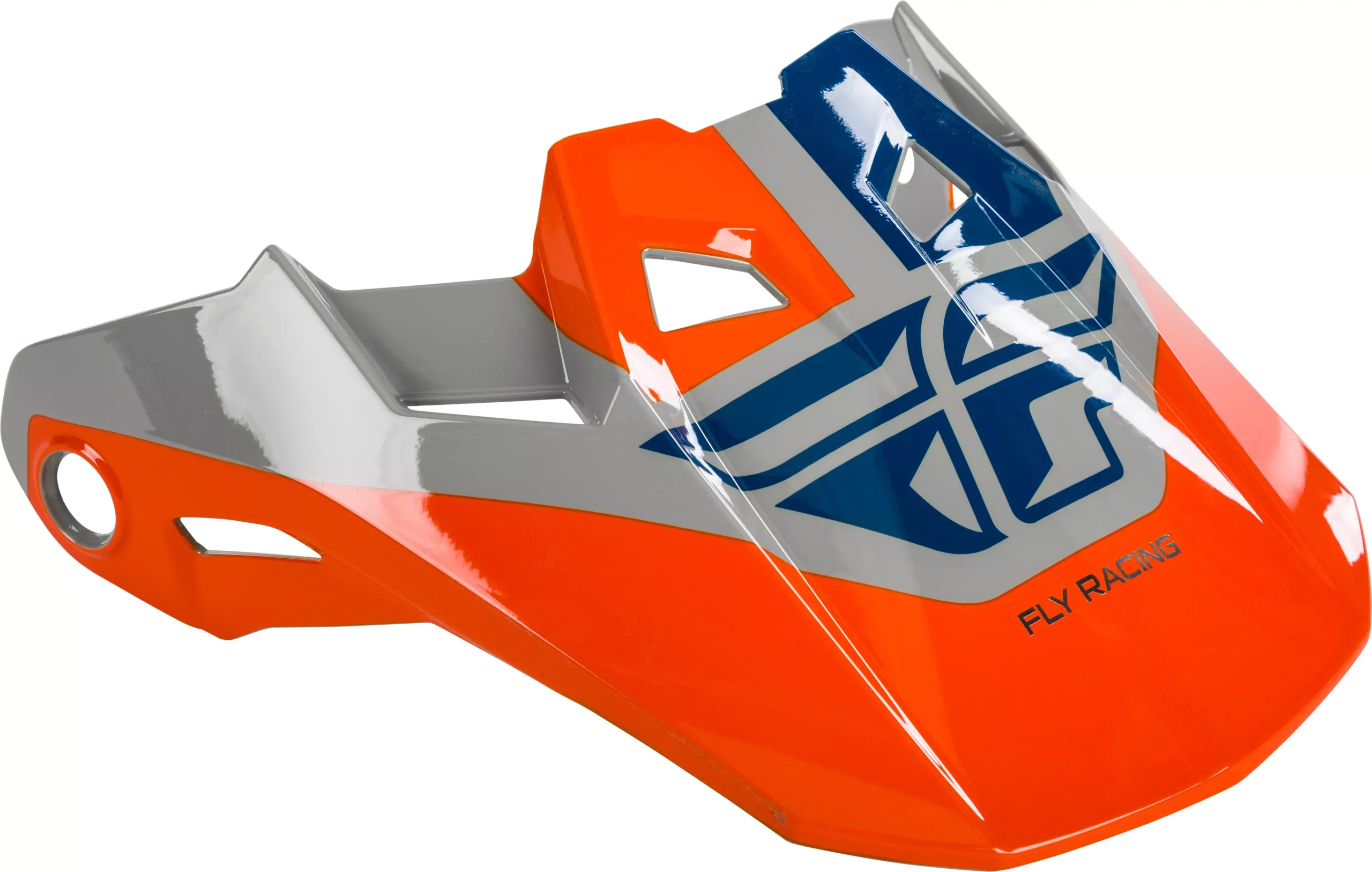 FLY RACING FORMULA VISOR GREY/ORANGE/BLUE XL-2X 73-47205X