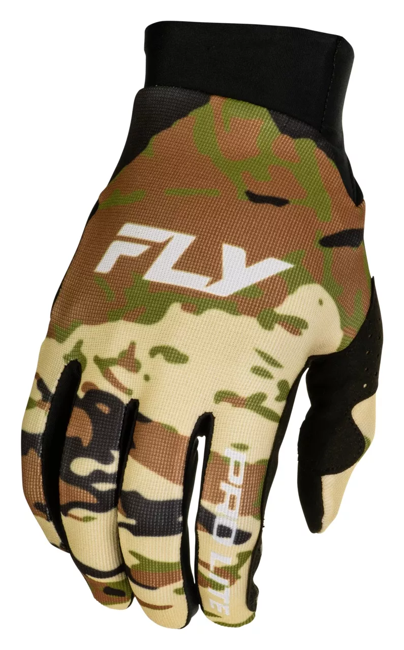 Fly Racing Pro Lite Camo Gloves