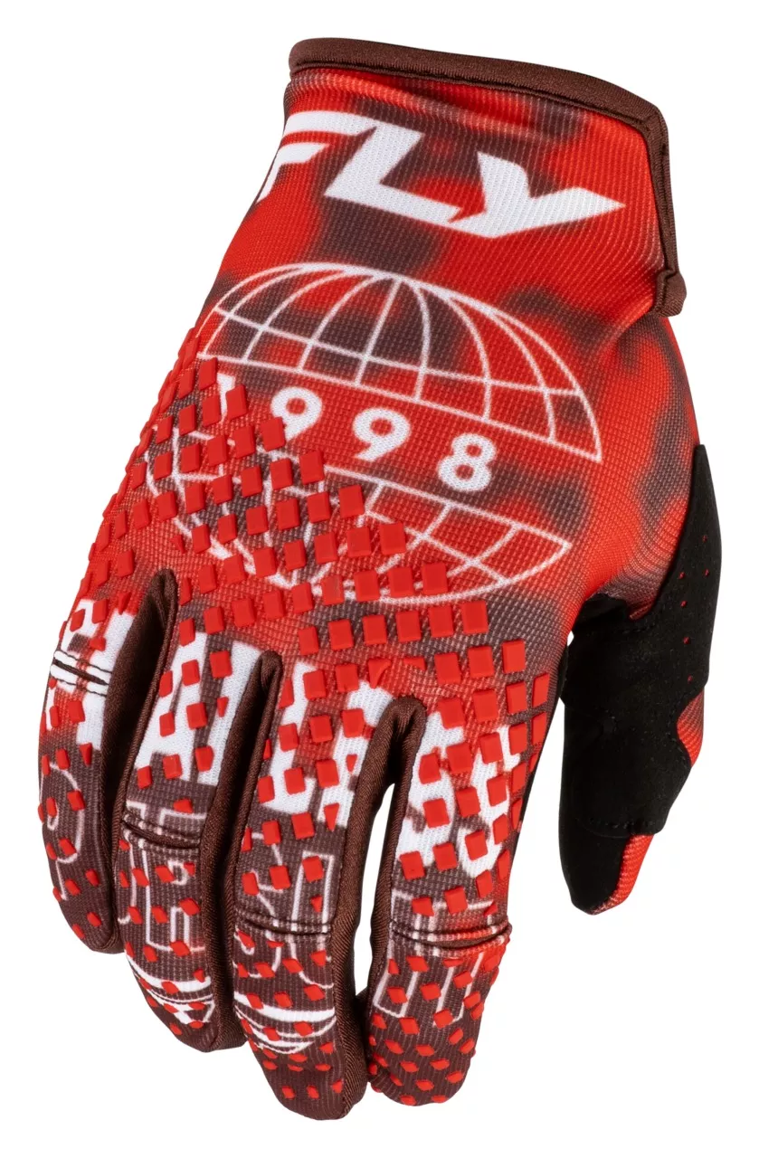 Fly Racing Youth Kinetic Blur Gloves