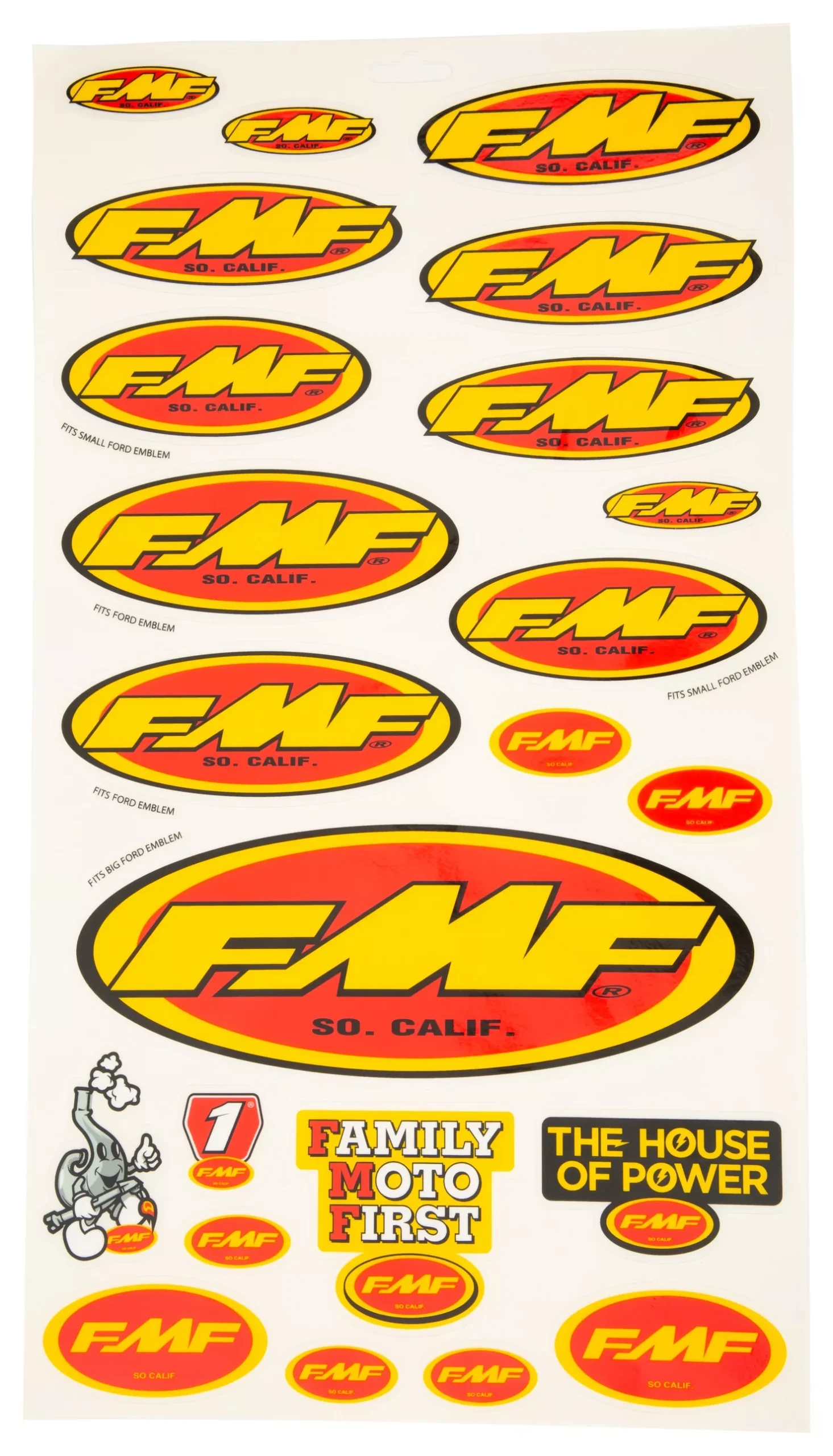 FMF Assorted Sticker Sheet