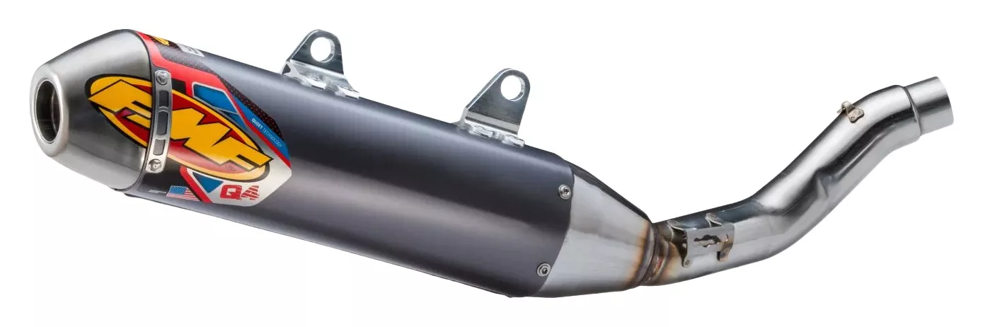 FMF Q4 HEX S/A Slip-On Exhaust Triumph TF250X / C / E