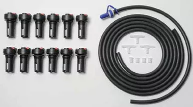 Forklift Battery Watering System for 12 Cells - TB4 Valves (K1200TB4)
