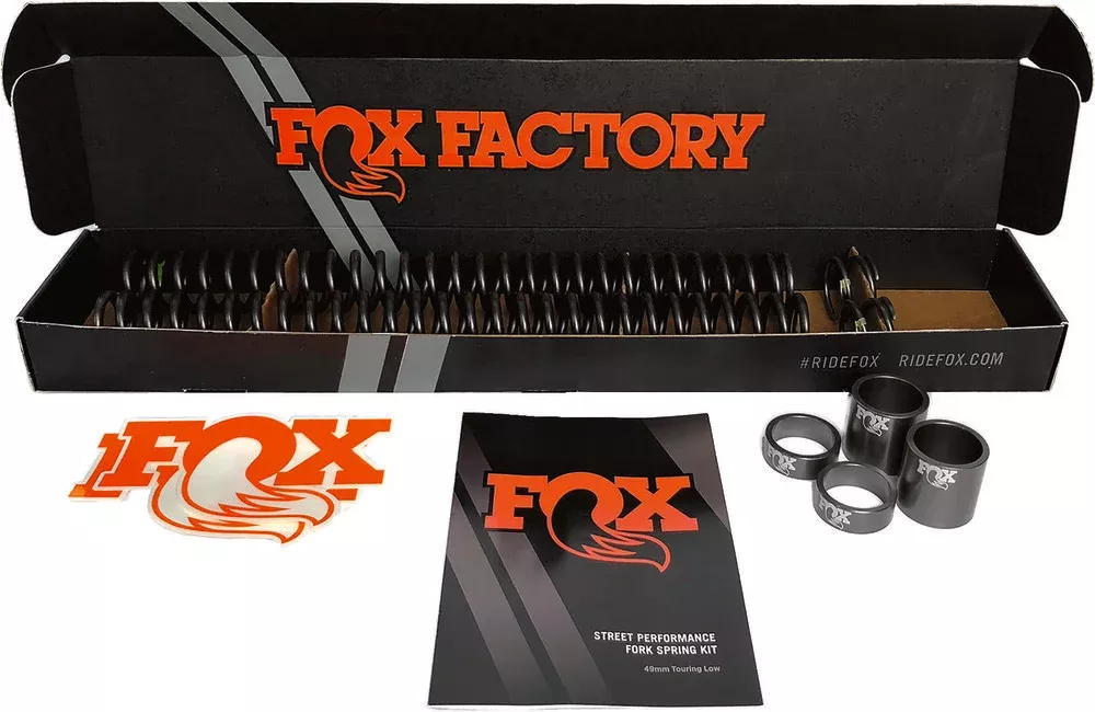 FOX FACTORY FORK SPRING KITS 49MM HARLEY DYNA 06-17