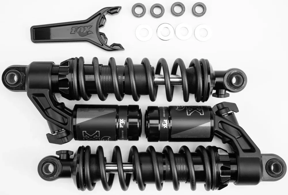 FOX FACTORY QSR3 PIGGYBACK SHOCKS HARLEY DAVIDSON FXR MODELS