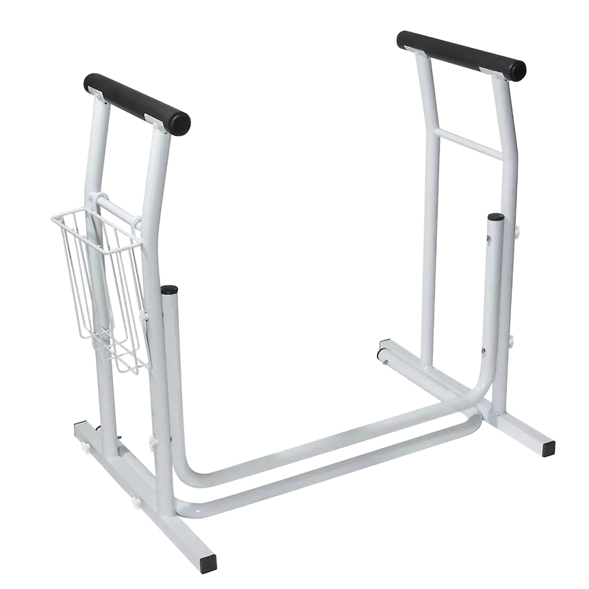 Free-Standing Toilet Safety Rail