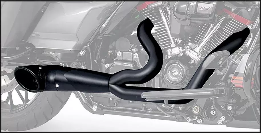 FREEDOM EXHAUST SHORTY TURNOUT 17-26 HARLEY BAGGERS