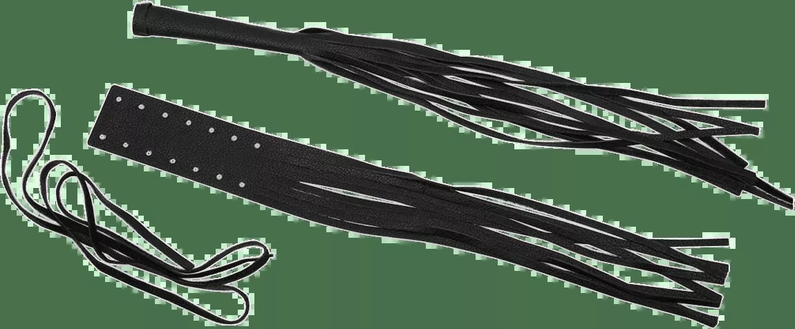 Fringed Leather Lever Covers