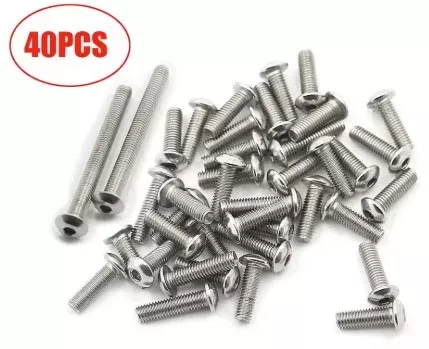 FULL FAIRING BOLT SCREW NUT REPAIR KIT 96-01 BMW R1100 RT R 40PCS STAINLESS STEEL