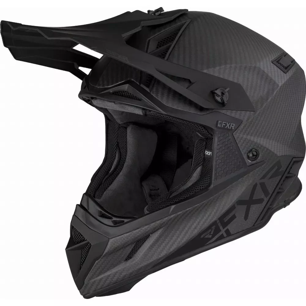 FXR Helium Carbon Auto-Buckle Helmet