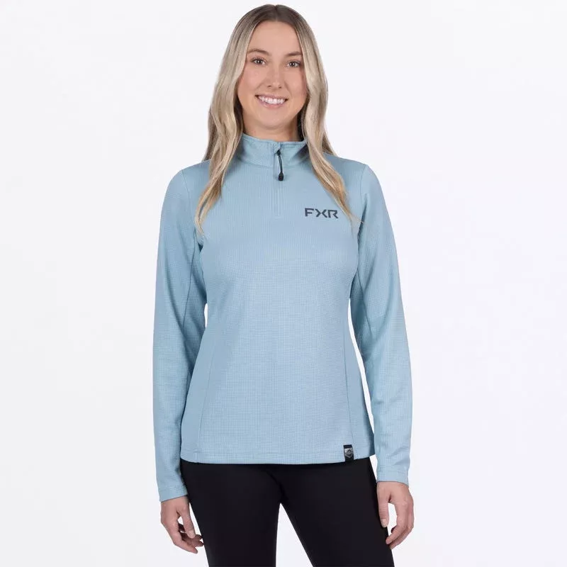 FXR Women’s Pilot UPF 1/4 Zip Longsleeve