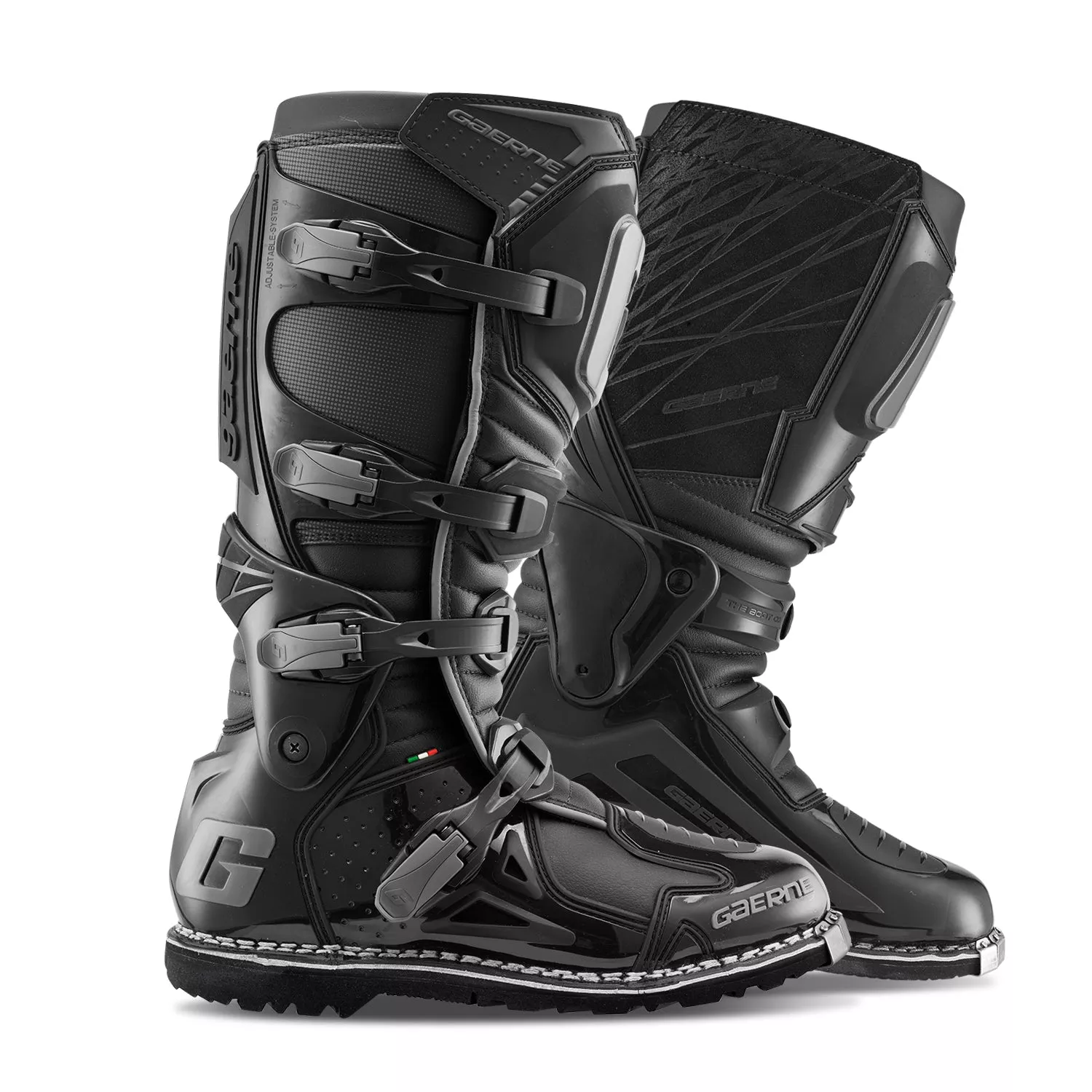 Gaerne Fastback Endurance Boots Enduro Midnight Sz 9-480-52109