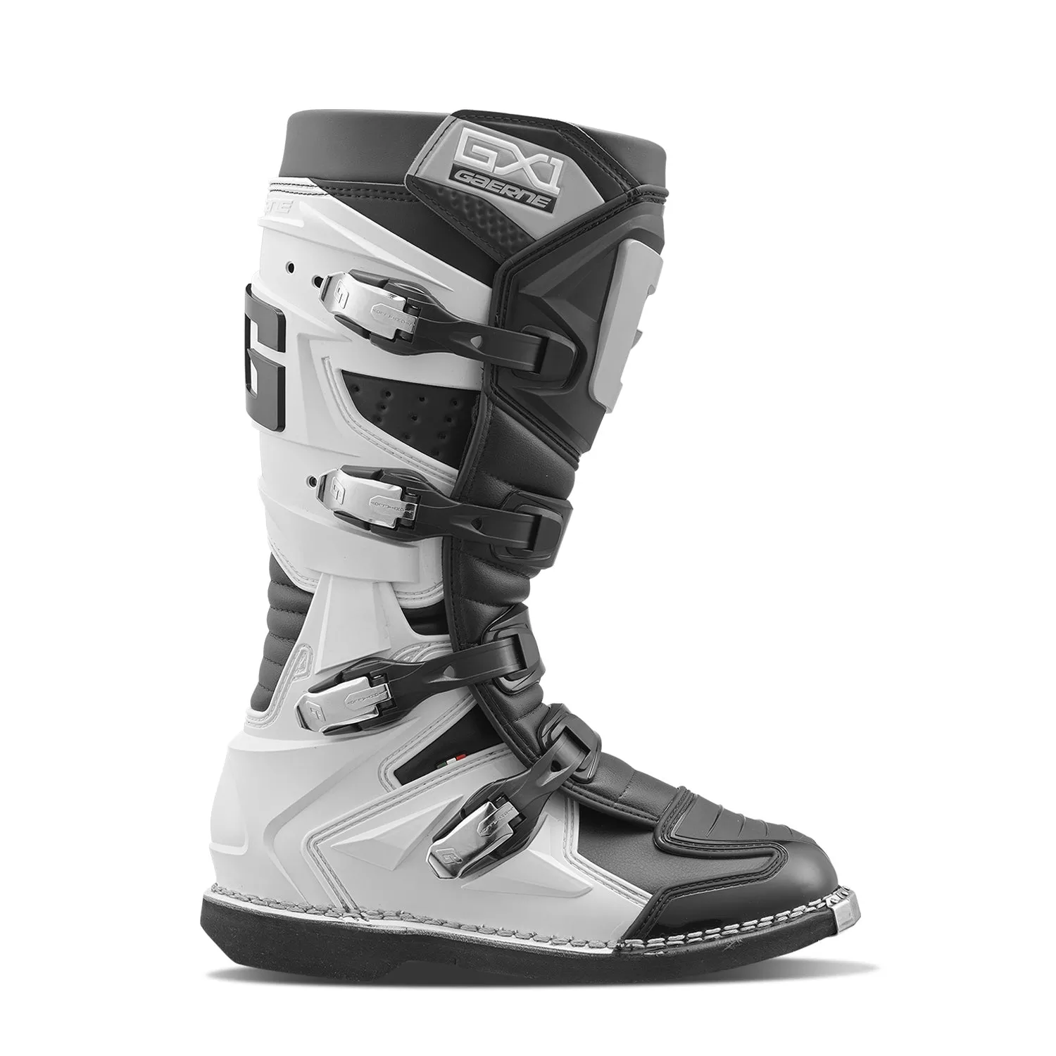 Gaerne Gx1 Boots Black/White/Grey Sz 7-480-67107
