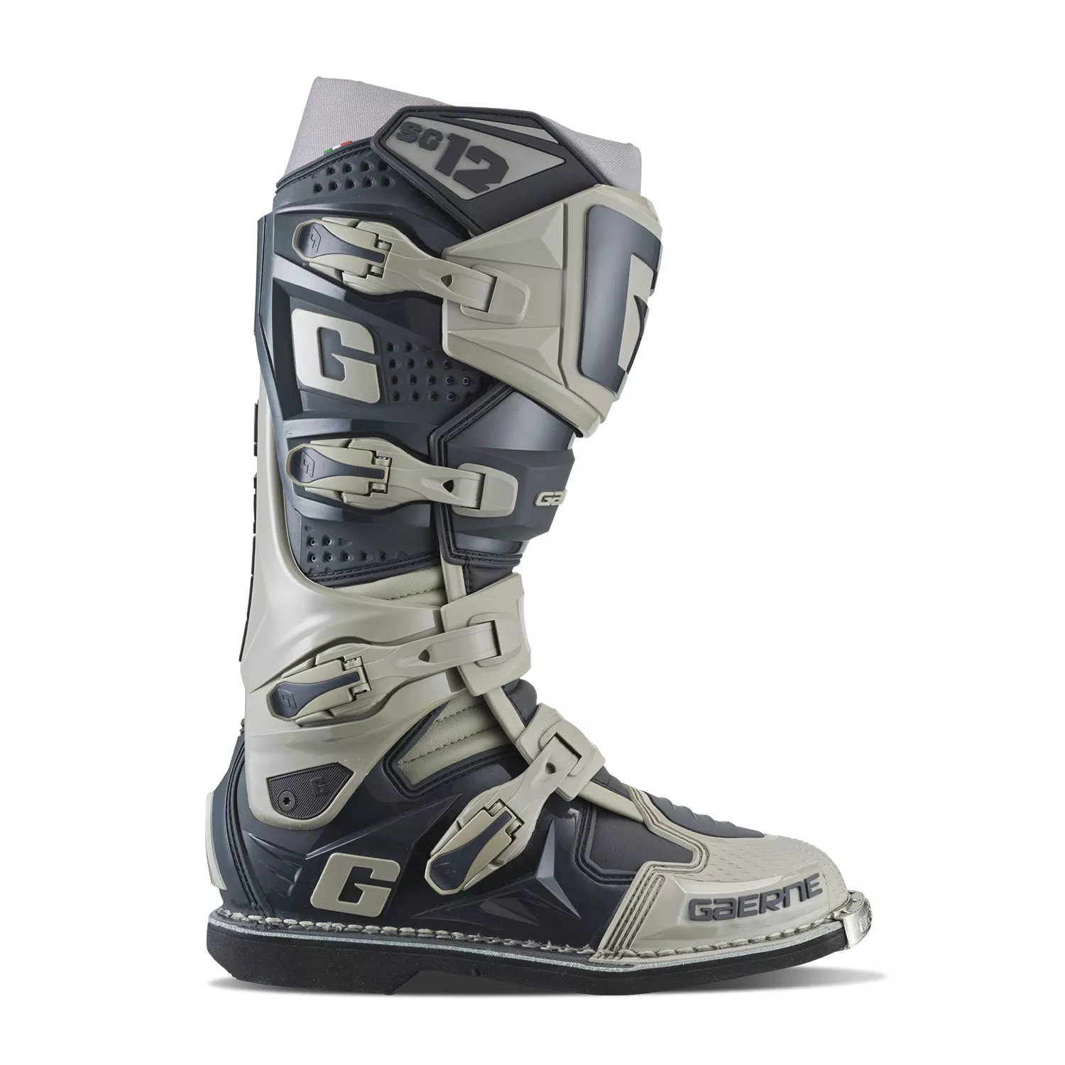 Gaerne Sg12 Boots Stone Grey Sz 8-480-66808