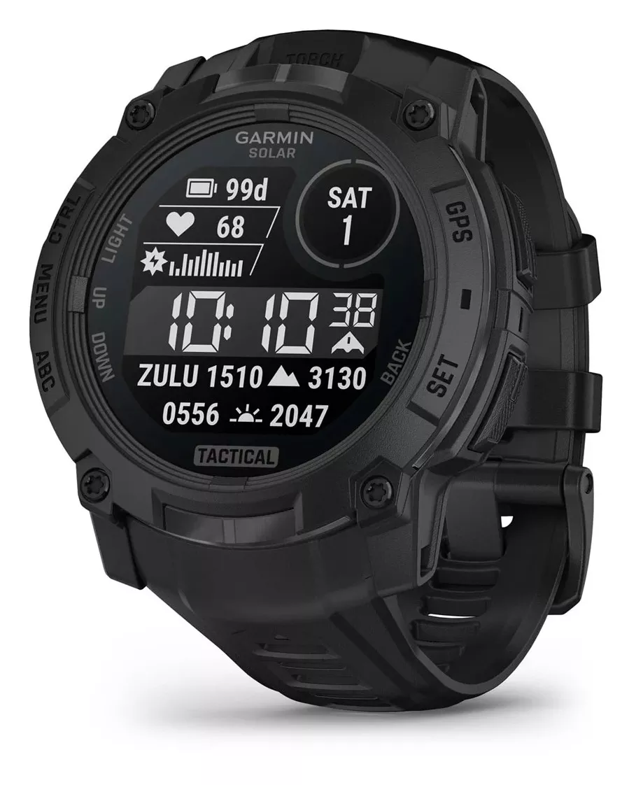 Garmin Instinct 3 Solar Tactical GPS Smart Watch