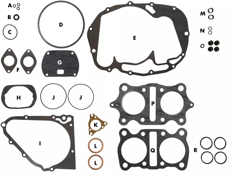 Gasket Kit (Overhaul) | Honda CB360 / CL360 / CJ360